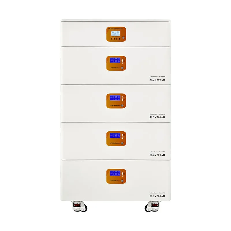 Pin lưu trữ năng lượng mặt trời 60kw xếp chồng lên nhau